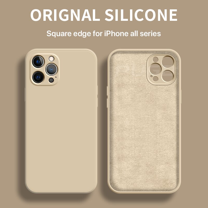 Lunero Eindhoven™ Liquid Silicone Case™ | Zachte beschermende case voor iPhone 11, 12 en 13