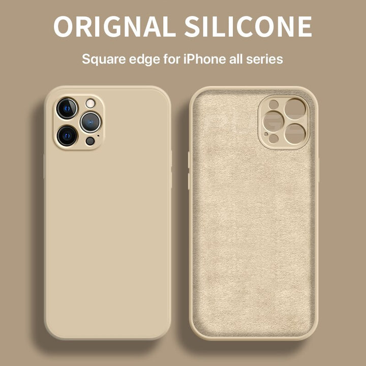 Lunero Eindhoven™ Liquid Silicone Case™ | Zachte beschermende case voor iPhone 11, 12 en 13