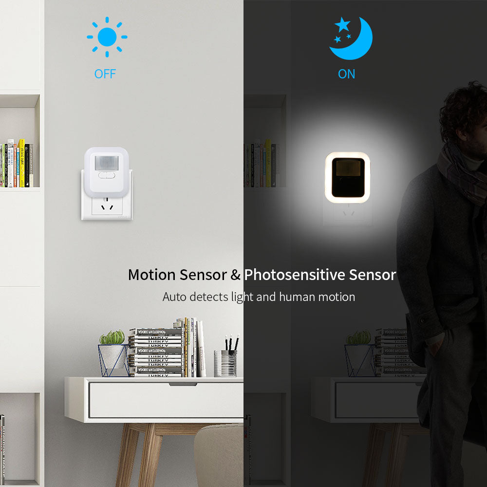 Easylight™ | LED lampka nocna z czujnikiem i detekcją ruchu