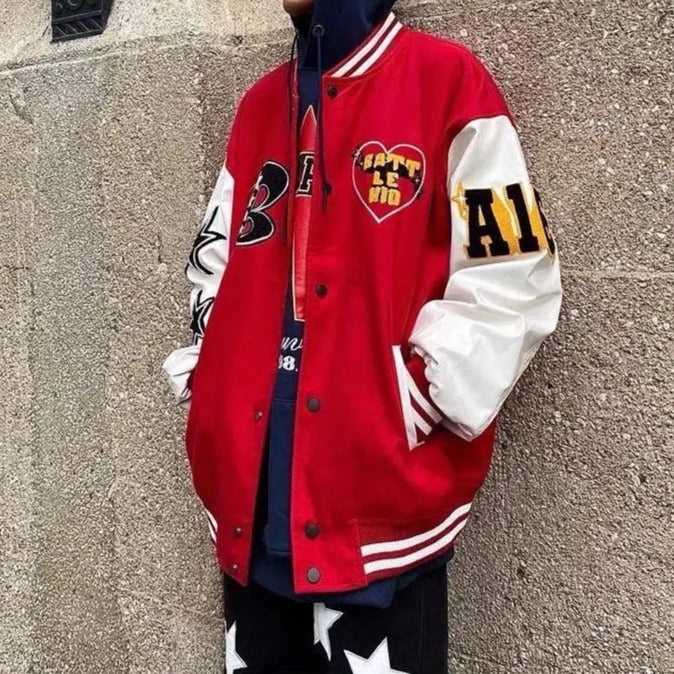 Lunero Eindhoven™ American Style Jack | Een stoere jack voor heren