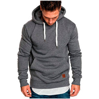 Lunero Eindhoven™ | Casual Hoodie voor Heren - Met Buidelzak en Wit Koord