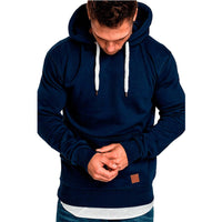 Lunero Eindhoven™ | Casual Hoodie voor Heren - Met Buidelzak en Wit Koord