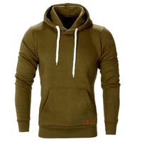 Lunero Eindhoven™ | Casual Hoodie voor Heren - Met Buidelzak en Wit Koord