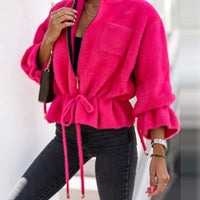 Julie Winterjas | Casualowa kurtka z unikalnym wzorem