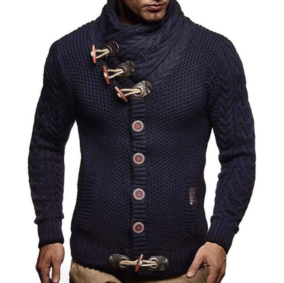 Lunero Eindhoven™ Turtleneck Mannenvest | Een stijlvol & casual herenvest