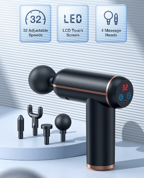 Lunero Eindhoven™ Pro Massage Gun | Een heerlijke massage voor elk moment van de dag