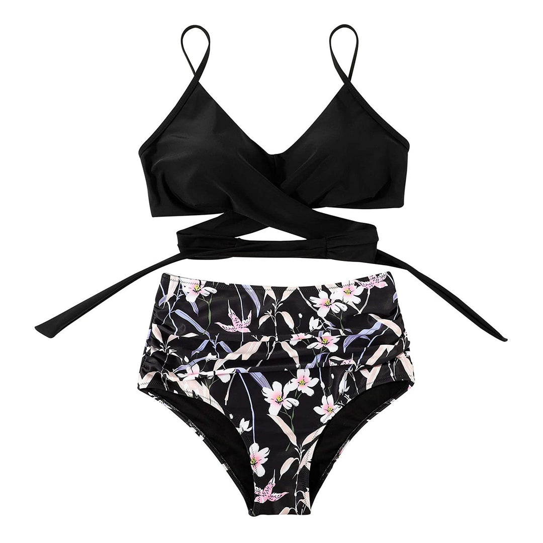 Lunero Eindhoven™ | Belle High Waisted, Kleurrijke Damesbikini