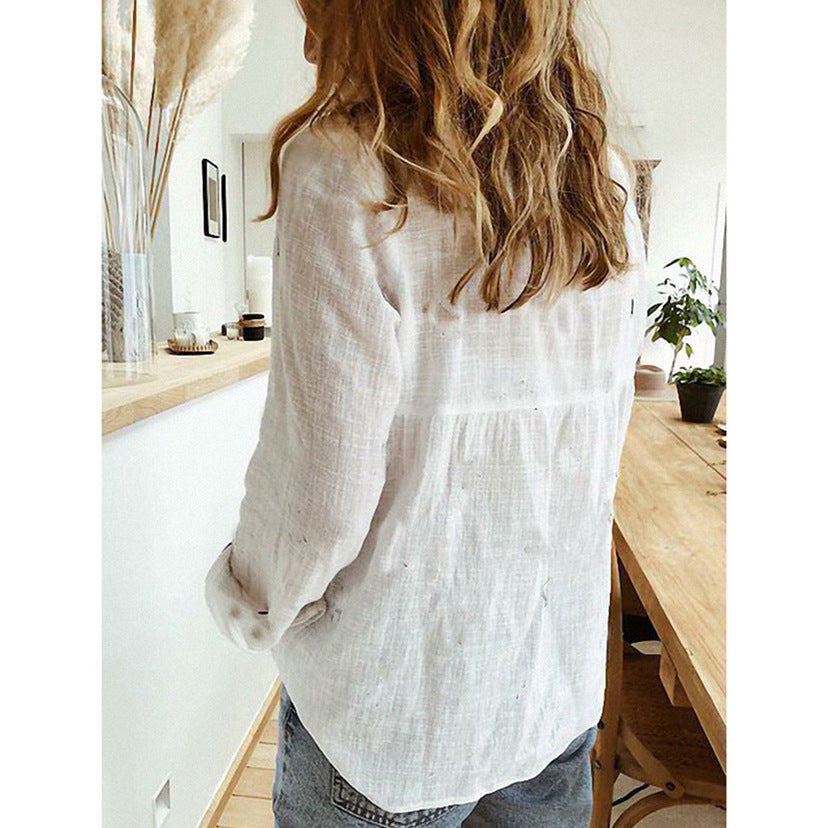 Lunero Eindhoven Chloë Casual Blouse | Een Stoere & Luchtige Damesblouse