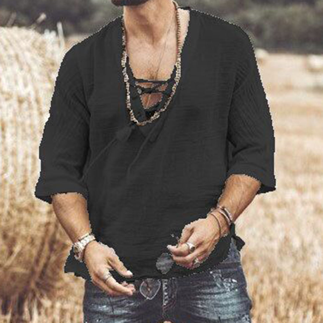 Lunero Eindhoven™ Kay Katoenen blouse | Een stijlvolle & luchtige herenblouse